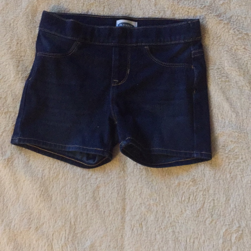 Dark blue old navy jean shorts